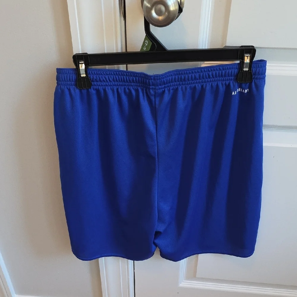 Adidas Royal Blue Sports Athleisure, Athletic Wear Shorts